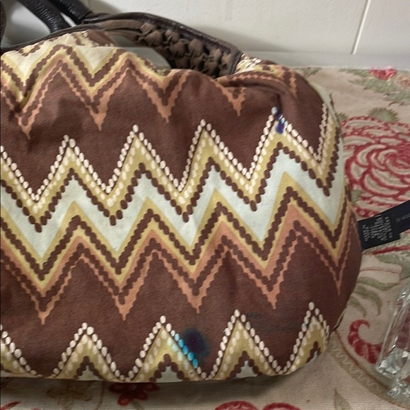 Banana Republic Brown Shoulder Bag with Quilted Pattern - Picture 8 of 16